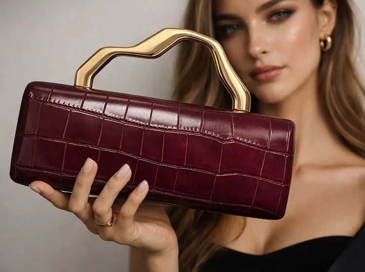 Crocodile Evening Bag