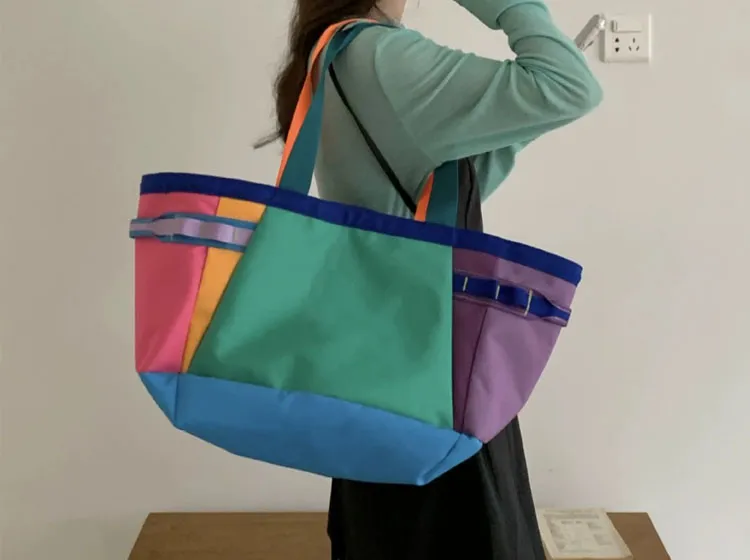 Oversize Nylon Tote