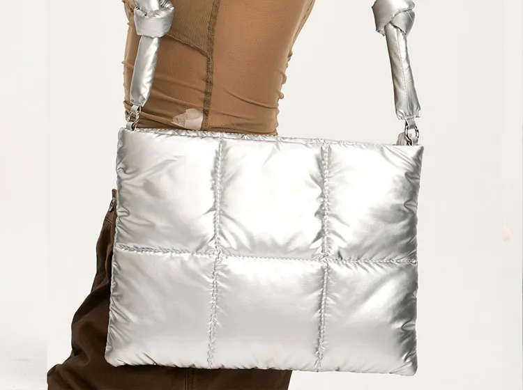 puffer shoulder bag